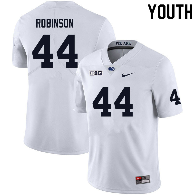 Youth #44 Chop Robinson Penn State Nittany Lions College Football Jerseys Sale-White - Click Image to Close